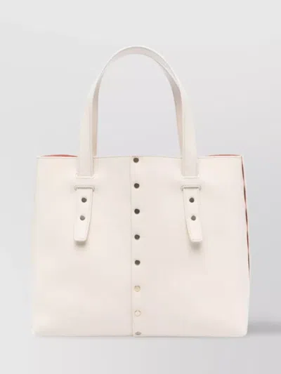 Fabiana Filippi Stylish And Durable Shoulder Bags In Neutral