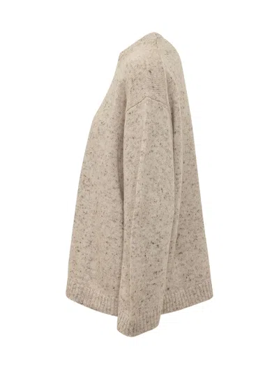 Fabiana Filippi Stylish Knit Sweater M/l In Casha