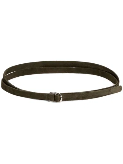 Fabiana Filippi Suede Belt In Green