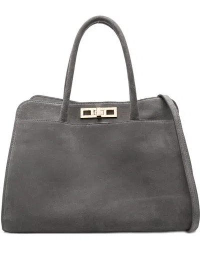 Fabiana Filippi Suede Leather Tote Bag