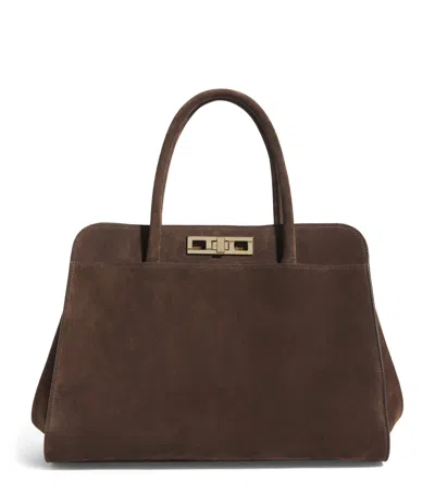 Fabiana Filippi Suede Top-handle Bag