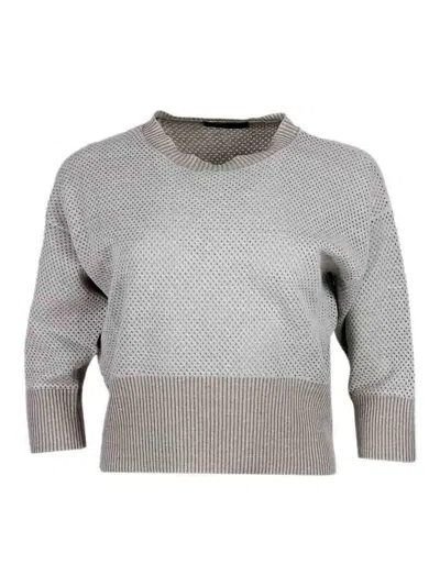 Fabiana Filippi Sweater Beige In Beis