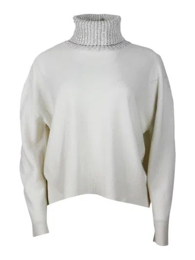 FABIANA FILIPPI WOOL BLEND CREWNECK