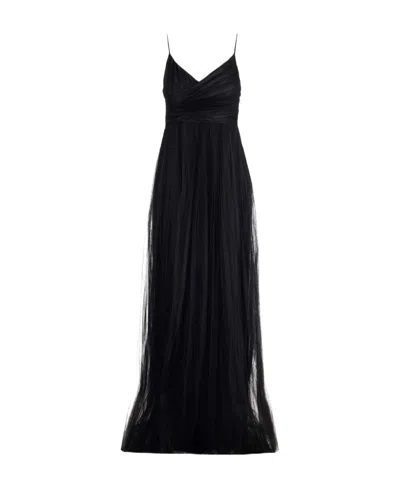 Fabiana Filippi Suspender Dress In Black