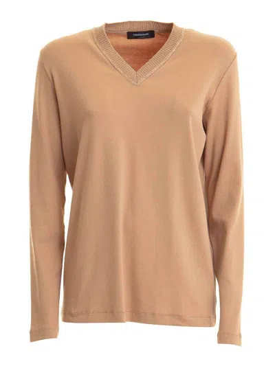 Fabiana Filippi Sweater In Sand