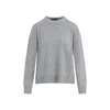 Fabiana Filippi Wool-cashmere Blend Sweater With Ribbed Hem