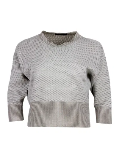 Fabiana Filippi Sweater In Beige