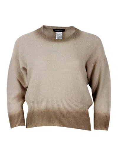 Fabiana Filippi Sweater Beige In Brown