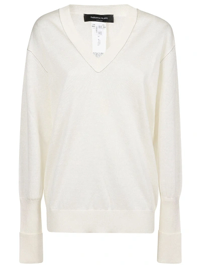 Fabiana Filippi Sweater In Cream