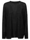 Fabiana Filippi Sequin-embellished Jumper In Black