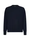 Fabiana Filippi Ribbed Crewneck Knitwear With Long Sleeves In Black
