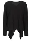 Fabiana Filippi Long-sleeved Sweater In Brown