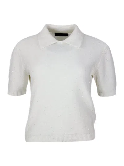 Fabiana Filippi Sweater  Cream In Beige