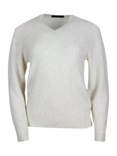 Fabiana Filippi Sweater In Beige