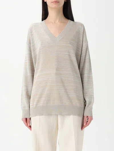 FABIANA FILIPPI SWEATER FABIANA FILIPPI WOMAN COLOR BEIGE,G81753022