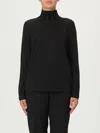 Fabiana Filippi Roll-neck Ribbed-knit Jumper In Black