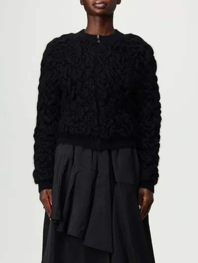 Fabiana Filippi Mohair Bomber In Black