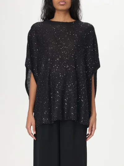 FABIANA FILIPPI SWEATER FABIANA FILIPPI WOMAN COLOR BLACK,G46536002