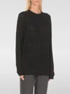 Fabiana Filippi Wool-blend Sequinned Sweater In Schwarz