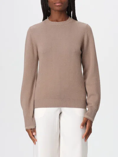 FABIANA FILIPPI SWEATER FABIANA FILIPPI WOMAN COLOR BROWN,H30789032