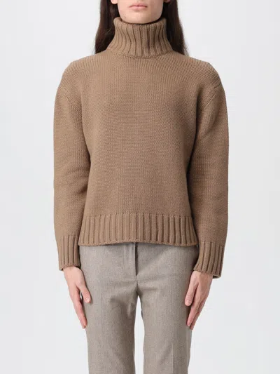 Fabiana Filippi Sweater  Woman Color Camel In Brown