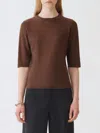 Fabiana Filippi Sweater  Woman Color Ebony In Brown