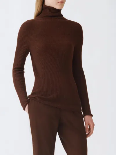 Fabiana Filippi Sweater  Woman Color Ebony In Brown