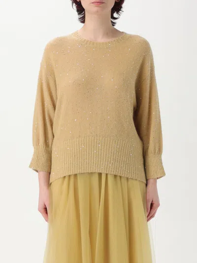 Fabiana Filippi Sweater  Woman Color Gold