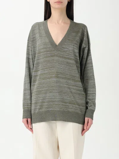 FABIANA FILIPPI SWEATER FABIANA FILIPPI WOMAN COLOR GREEN,G81753012