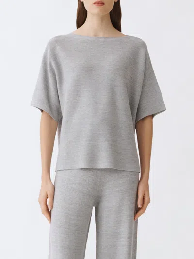 FABIANA FILIPPI SWEATER FABIANA FILIPPI WOMAN COLOR GREY,G46379020