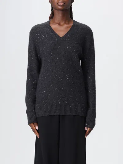 Fabiana Filippi Sweater  Woman Color Grey In Black