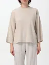 Fabiana Filippi Beige Wool Knitwear In Grau