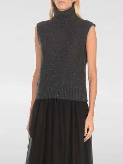 Fabiana Filippi Sweater  Woman Color Grey In Grau