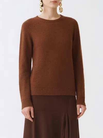 Fabiana Filippi Sweater  Woman Color Mahogany In Brown