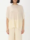 Fabiana Filippi Sweater  Woman Color Mastic In Mastik