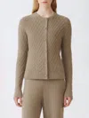 Fabiana Filippi Sweater  Woman Color Olive In Brown