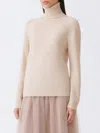 Fabiana Filippi Wool Blend Turtleneck Sweater In Neutral