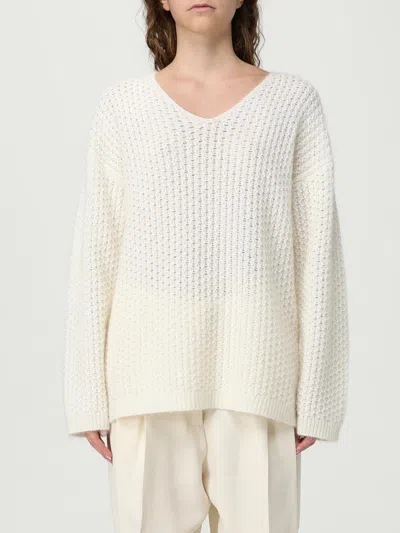 Fabiana Filippi Sweater  Woman Color Rope In White