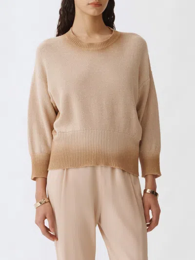 FABIANA FILIPPI SWEATER FABIANA FILIPPI WOMAN COLOR SAND,G78662054