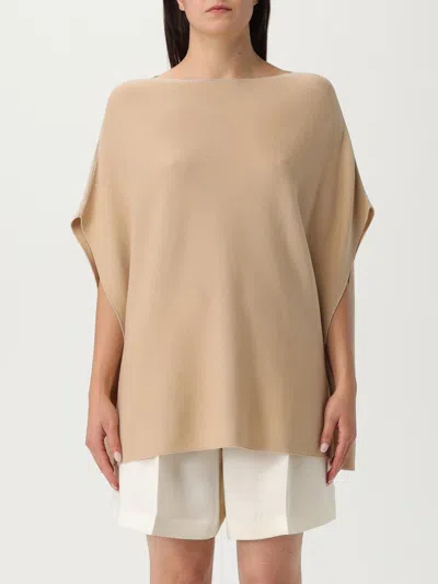 Fabiana Filippi Sweater  Woman Color Sand In Brown