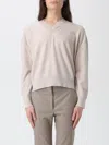 Fabiana Filippi Sweater  Woman Color Sand In Brown