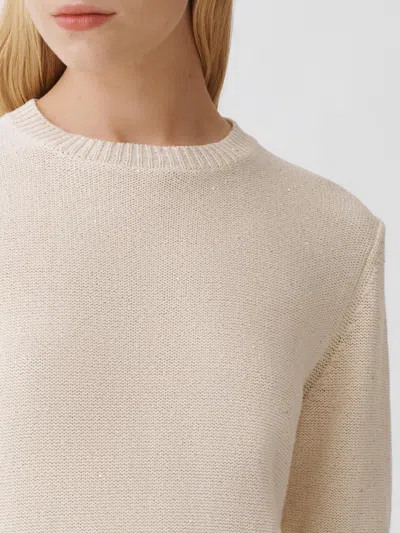 FABIANA FILIPPI SWEATER FABIANA FILIPPI WOMAN COLOR WHITE,G46381001
