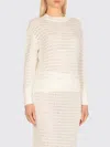 Fabiana Filippi Textured Open Weave Knit Sweater