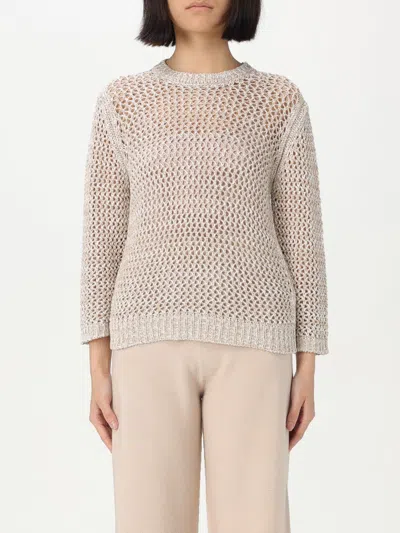 FABIANA FILIPPI SWEATER FABIANA FILIPPI WOMAN COLOR WHITE,G61643001