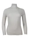 Fabiana Filippi Wool Blend Crewneck In Gray