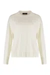 Fabiana Filippi Sweater In Wool And Cashmere In Neutral