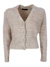 Fabiana Filippi Sweater  Pink In Color Carne Y Neutral