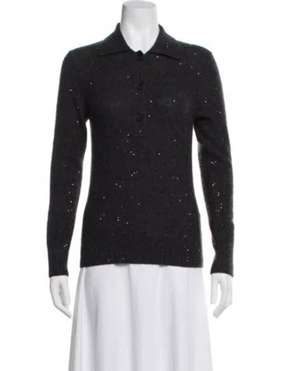 Pre-owned Fabiana Filippi Sweater W/ Tags In Gray