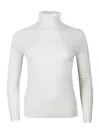 Fabiana Filippi Sequinned-turtleneck Sweater In White