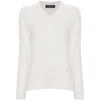 Fabiana Filippi Sequinned Sweater In White